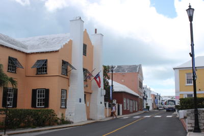 バミューダ島の古都セントジョージと関連要塞群